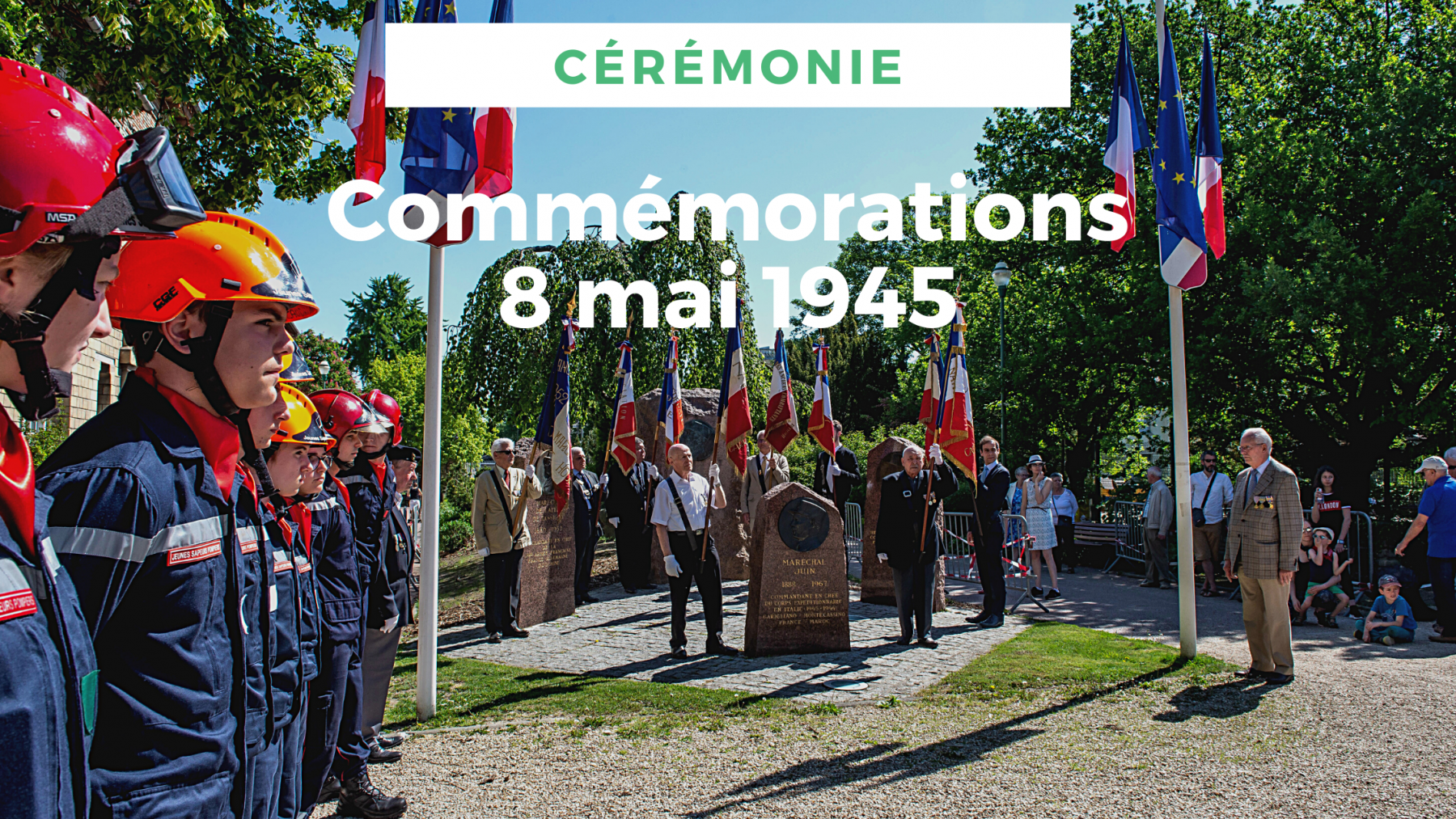 Commémorations de l'armistice du 8 mai 1945