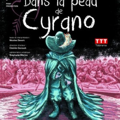 Cyrano vierge affiche théâtre 